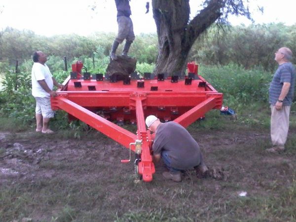 Rolo desmonte / aireador / renoval ancho labor 3.00 metros - cuchillas helicoidales